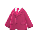 деловой пиджак [Ягодно-красный] (Красный/Красный)