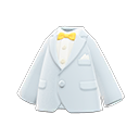 tuxedo jacket [White] (White/Yellow)