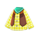 jersey de vaquero [Amarillo] (Amarillo/Marrón)
