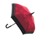 Animal Crossing New Horizons Red Chic Umbrella Image