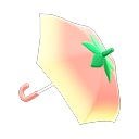 peach umbrella