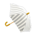 条纹雨伞