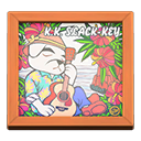 K.K. Slack-Key: () Brown / Red