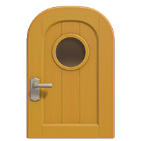 yellow basic door
