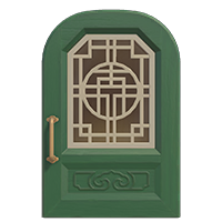 green imperial door
