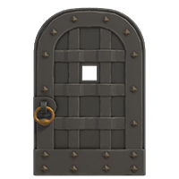 iron door
