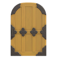yellow zen door