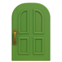 green-apple common door