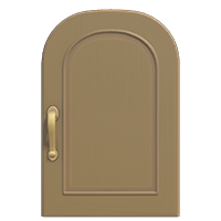 beige simple door