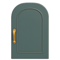 blue simple door