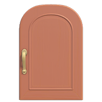 pink simple door