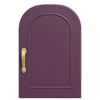 purple simple door