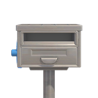 square mailbox