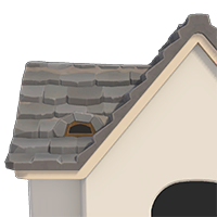 gray stone roof