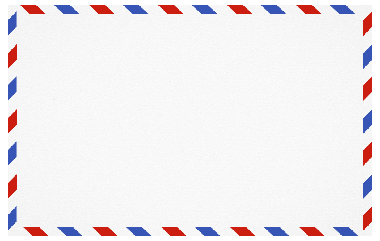 Airmail card